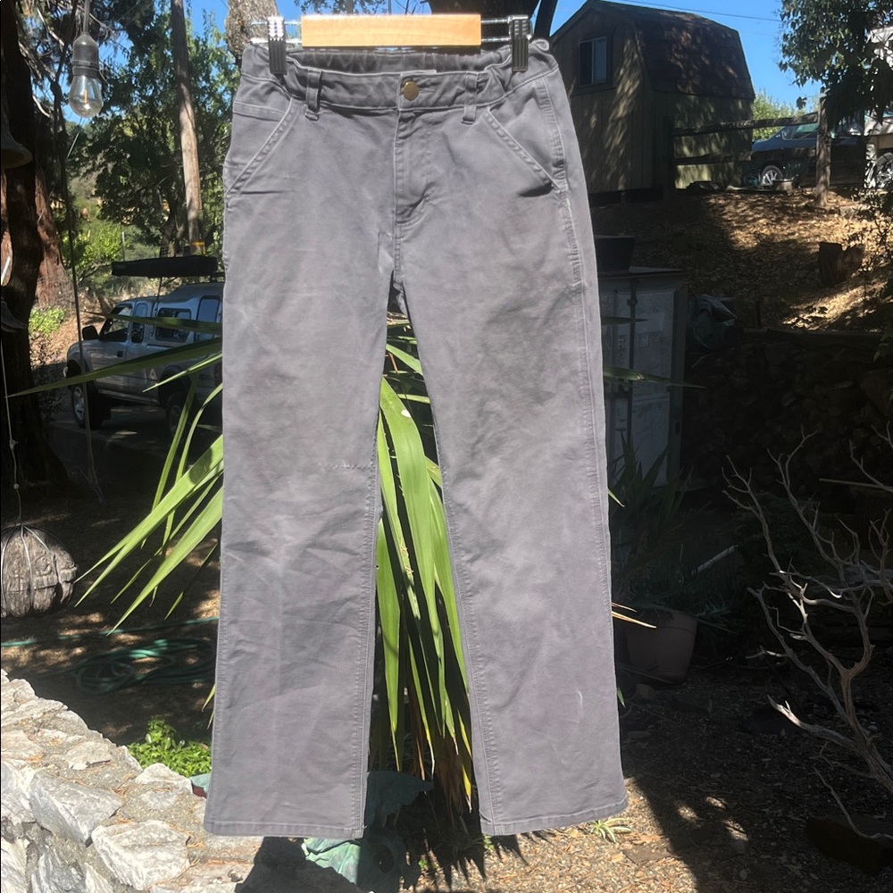 Carhartt Gray Casual Pants size 12 Youth